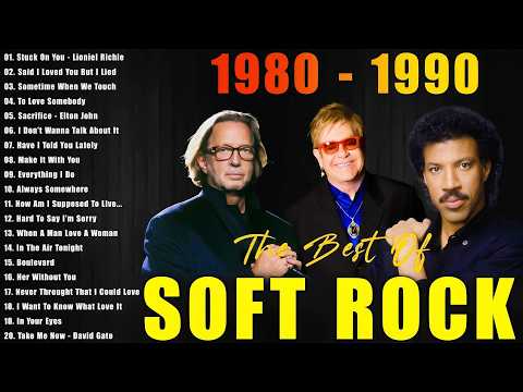 Eric Clapton, Phil Collins, Rod Stewart, Bee Gees, Air Supply - Soft Rock 70s 80s 90s Greatest Hits