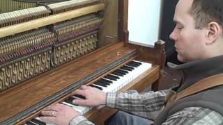 WWI Era Player Piano-Werner Upright