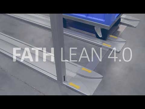 Rail de guidage pour le guidage unilatéral des chariots de sol dans les stations FIFO (ensemble)- 1 jeu_3