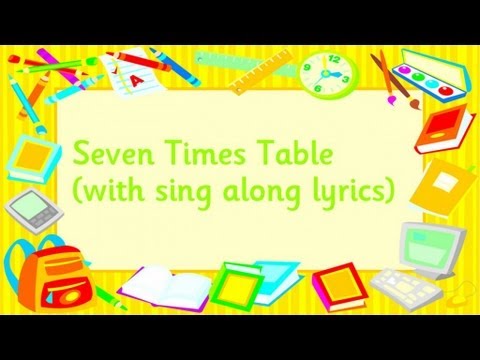 Seven Times Table