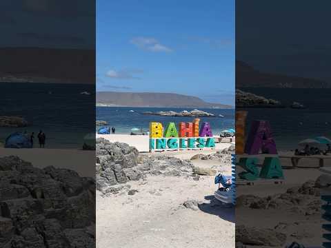 Vista de Playa  de Bahía Inglesa en Caldera ,Atacama,Chile #playas #caldera #atacama #chile #travel