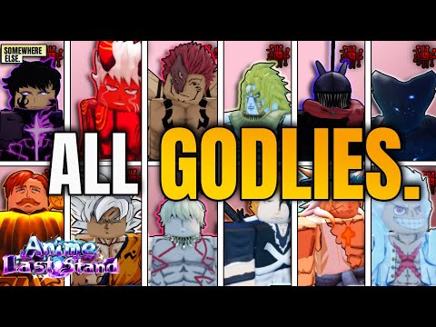 I Spent 200+ Hours Getting Every 0.03% GODLY Unit In Anime Last Stand Roblox!
