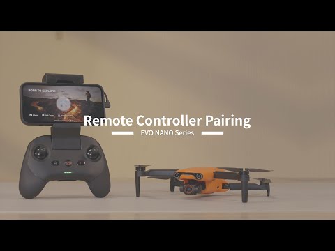 How to Pair the Remote Controller With the EVO Nano Drone
