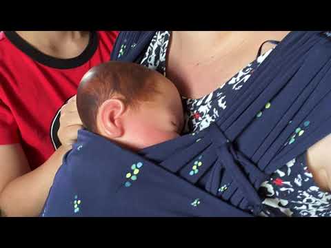 Najell Wrap med nyfödd