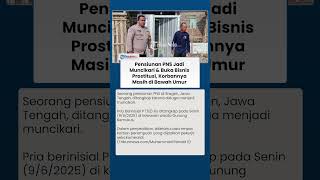 Pensiunan PNS di Sragen Jadi Muncikari Buka Bisnis Prostitusi, Korban Ada yang Masih di Bawah Umur