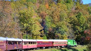 preview picture of video 'Great Smoky Mountain Railroad, Bryson City NC'