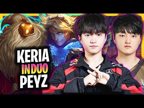 T1 KERIA in duo GEN PEYZ! | T1 Keria Plays Bard Support vs Senna!  Season 2024