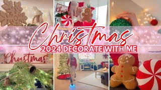 *NEW* 2024 CHRISTMAS CLEAN + DECORATE WITH ME! 🎄 EXTREMELY COZY CHRISTMAS PART 1