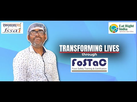 Dalchand Kashyap's 'chaat' business thrives with FoSTaC training. Better practices and success!