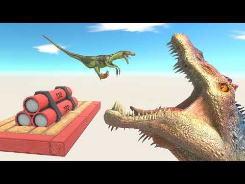 Jump Above Various Obstacles - Animal Revolt Battle Simulator