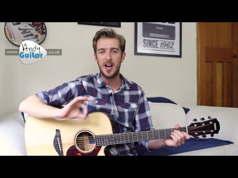 Beginners Guitar Strumming Pattern 1- How to play on the beat - Strumming Tutorial #4