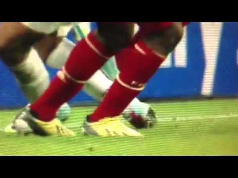 Ribery foul on Vidal April 2nd Bayern vs Juventus