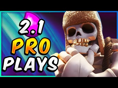 2.1 ELIXIR! CHEAPEST GIANT SKELETON CLONE DECK 💣