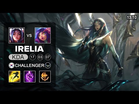 Irelking Irelia vs Neeko Mid - KR Challenger - Patch 13.10 Season 13