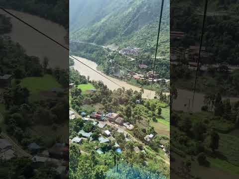 Manakamana Cable Car View🚡