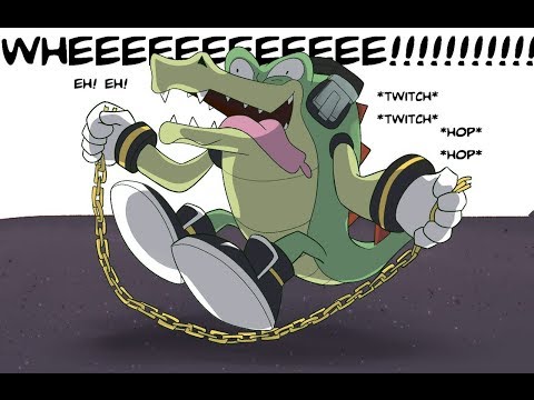 [Team Chaotix Comic Dub] Vector has gone completely insane!