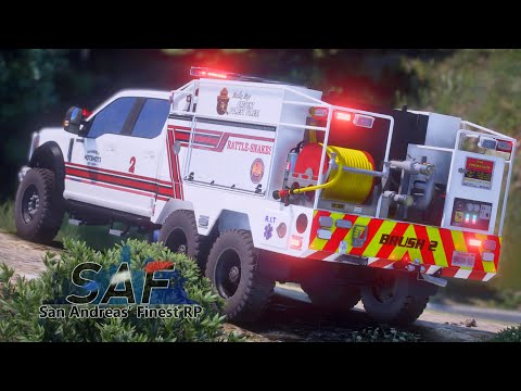 SA'F #545 - Lightning Causes Brush Fire! | GTA V RP