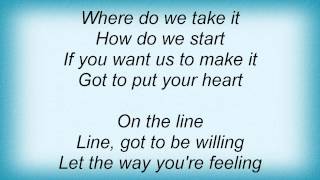 Tina Arena - On The Line Lyrics