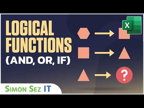 Logical Functions (AND, OR, IF) - How to use Logical Functions in Excel