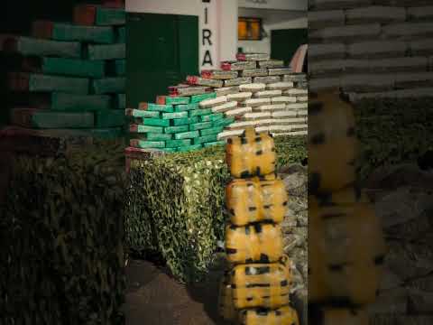 Veja o vídeo; Gefron apreende 250 quilos de drogas e causa prejuízo de R$ 690 mil às facções criminosas