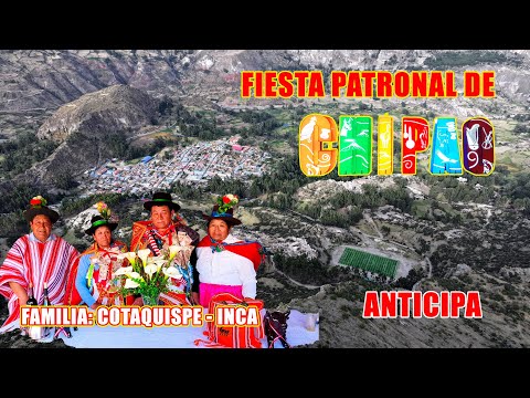 CHIPAO LUCANAS AYACUCHO FIESTA PATRONAL// ANTICIPA // FAMILIA COTAQUISPE - INCA