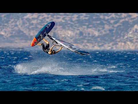 High wind freestyle action