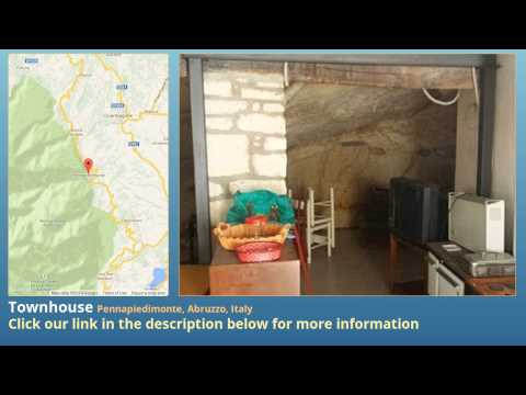 Townhouse for Sale in Pennapiedimonte, Abruzzo, Italy on italianlife.today