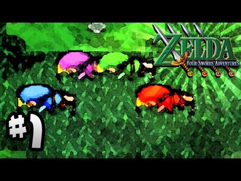 the legend of zelda four swords adventures gamecube gameplay