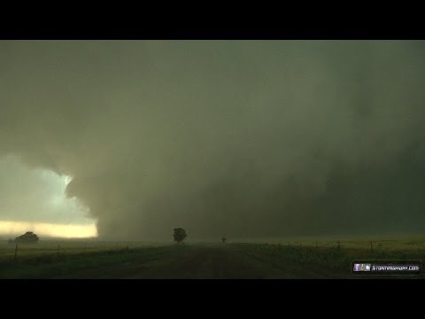 Largest tornado in history, EF5, up close - El-Reno, OK - May 31, 2013