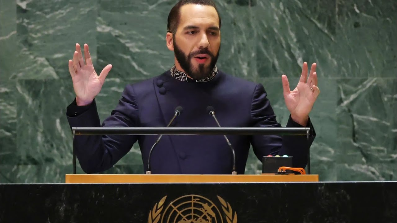 Nayib Bukele na ONU - Assista à íntegra do discurso legendado