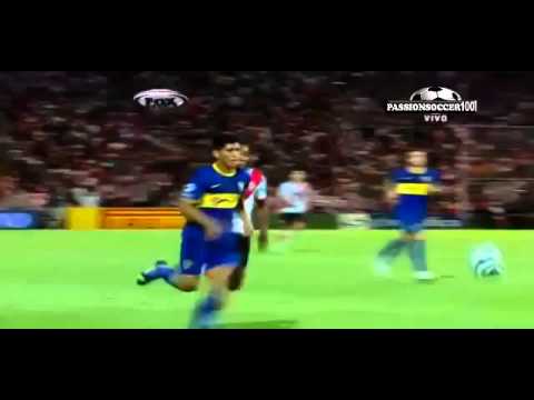 Gol de Teo Gutierrez - River 2 - 1 Boca (Mariano Closs)