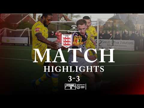 COMEBACK FROM 3-0 DOWN!!! Faversham Town 3-3 Sittingbourne Highlights.
