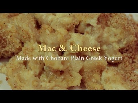 Mac & Cheese Made With Chobani Plain Greek Yogurt