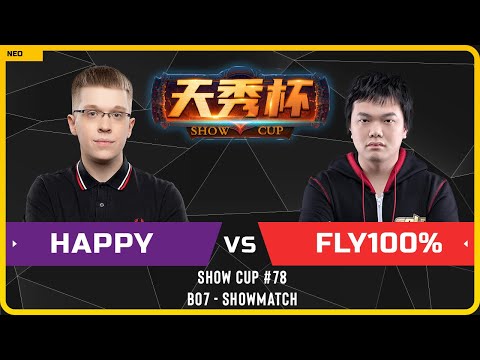 WC3 - Show Cup #78 - [UD] Happy vs Fly100% [ORC]