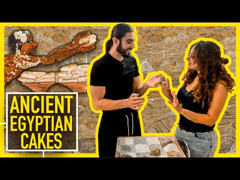 Ancient Egyptian Spiral Bread of the Pharaoh. How Ancient EGYPTIANS baked? HONEY & DATE CAKES