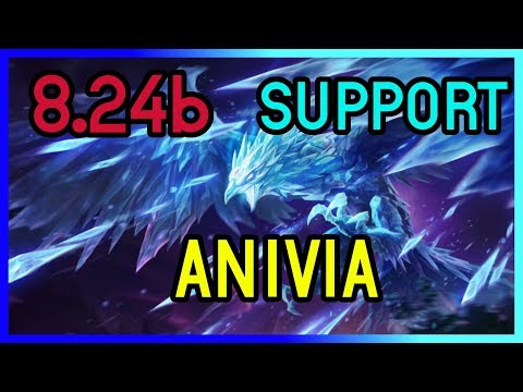 SUPPORT ANIVIA - DIAMOND - 8.24b League of Legends
