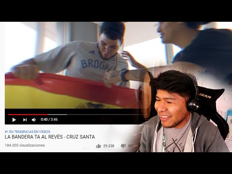 Vídeo reacción a 'LA BANDERA TA AL REVÉS - CRUZ SANTA'
