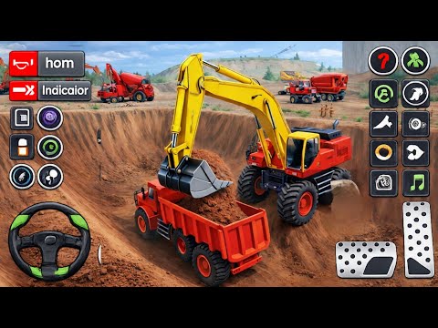 Heavy Excavator Simulator Gameplay 🏗️JCB Construction Mission | Ultra Graphics |Android Gameplay2026