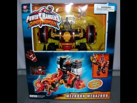 Mezadon Megazord - Power Ranger Dino Thunder