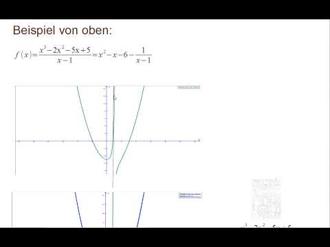 6  Polynomdivision mit Rest