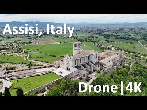 Assisi, Italy by Drone | 4K