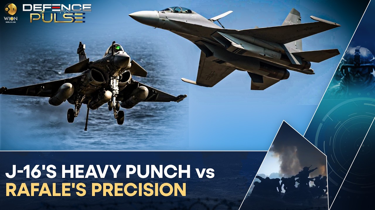 J-16 vs Rafale: China's Fighter Faces French Jet In Egypt War Drills | WION