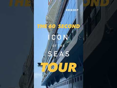 Thumbnail for ICON IN 60 SECONDS #iconoftheseas