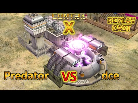 REPLAY CAST - Contra X (Dev ver.) - Predator vs dce - Nuke vs Super Weapon - Lagoon