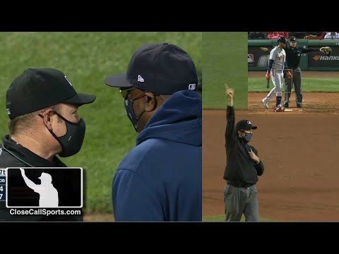 Ejection 072 - Sean Barber Ejects Dusty Baker on Odd Double Play Inning After Dropped Infield Fly