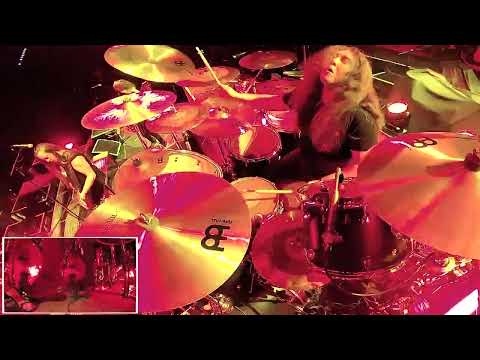 Czarcie Kopyto drum cam - Chris Dovas  @TESTAMENT DNR 08.12.2024 Berlin, Uber Eats Music Hall