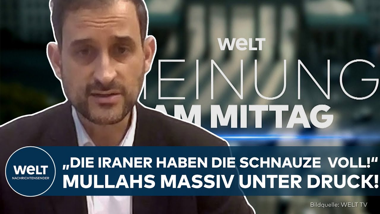 MEINUNG: Reiches Land, arme Bevölkerung! – "Die Iraner haben die Schnauze voll!"