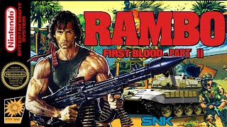 Rambo: First Blood Part 2 - Hack of P.O.W.: Prisoners of War (NES)