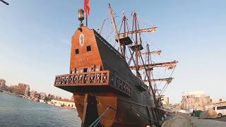 El Galeón. Испанский галеон. Про настоящие корабли. Жизнь на яхте #33. фото