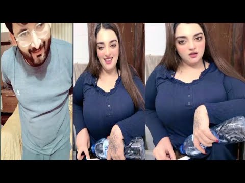 Malang vs saba shah tiktok live punishment funny video 
